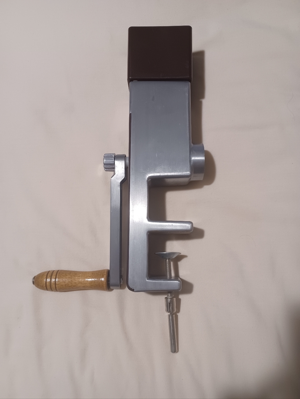 Vintage back to basics manual meat grinder